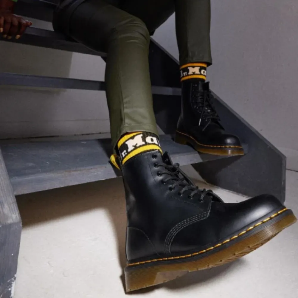 DAMES Dr. Martens 1460 Black Chica Veterlaarzen