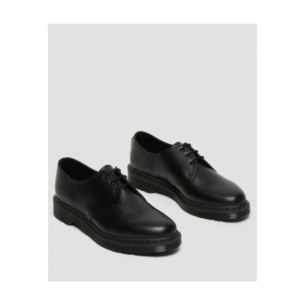 Heren Dr. Martens Nette Schoenen^1461 Mono Smooth Schoenen