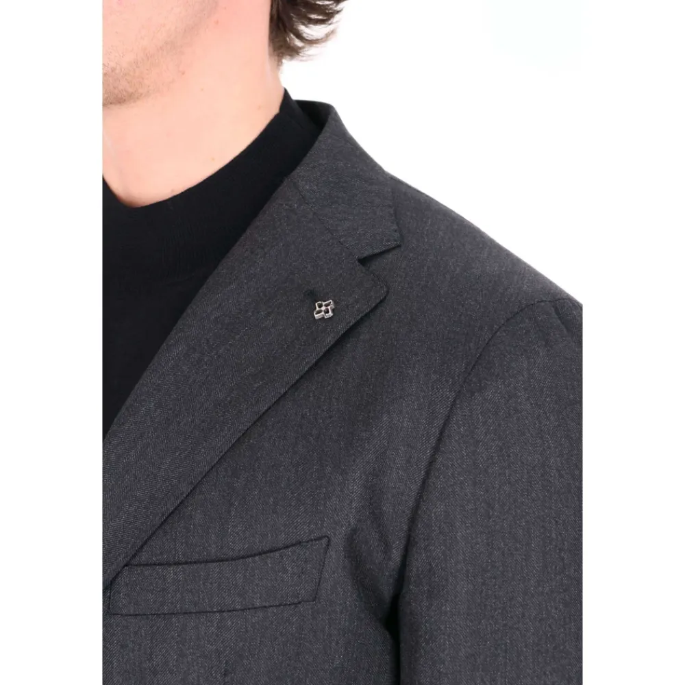 Heren Tagliatore Abito in lana vergine super 110's a resca linea Montecarlo