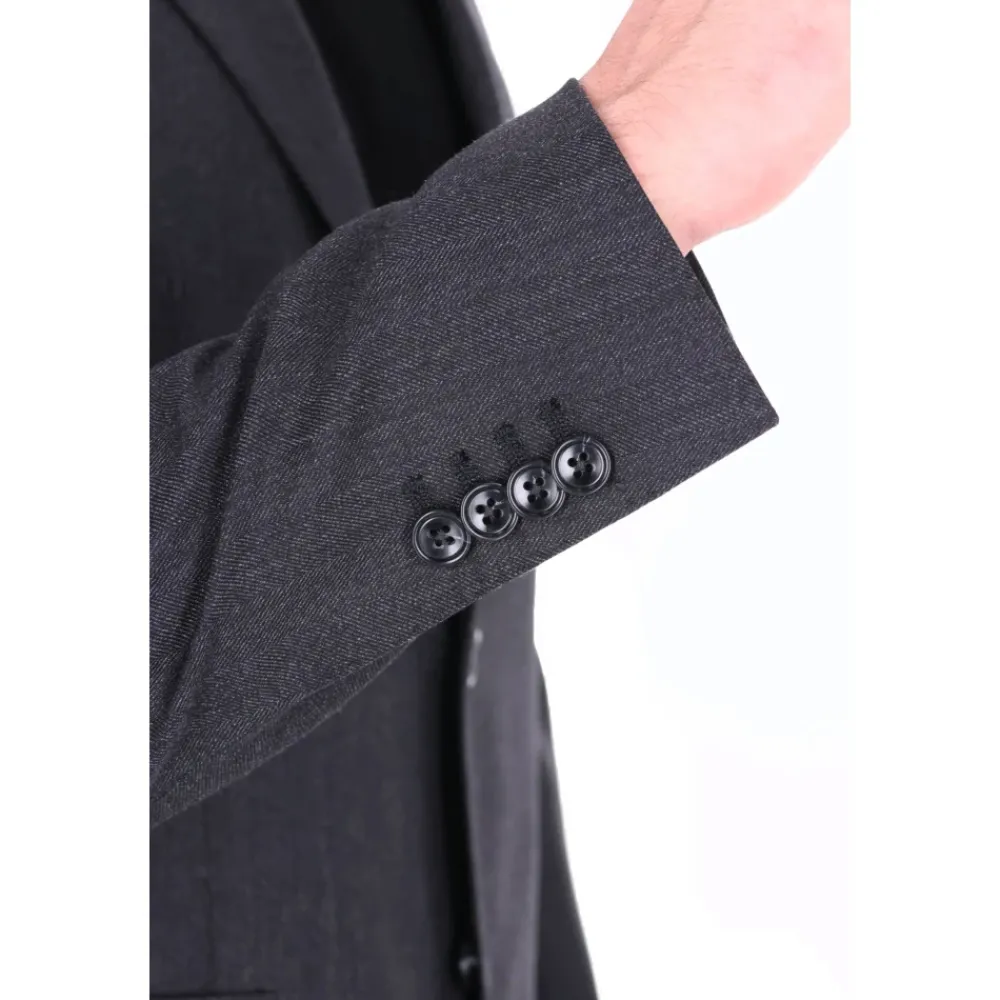 Heren Tagliatore Abito in lana vergine super 110's a resca linea Montecarlo