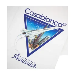 Heren Casablanca Shirts^Air Logo T-Shirt