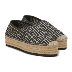 Heren Balmain Espadrilles^Alex espadrilles met jacquard monogram