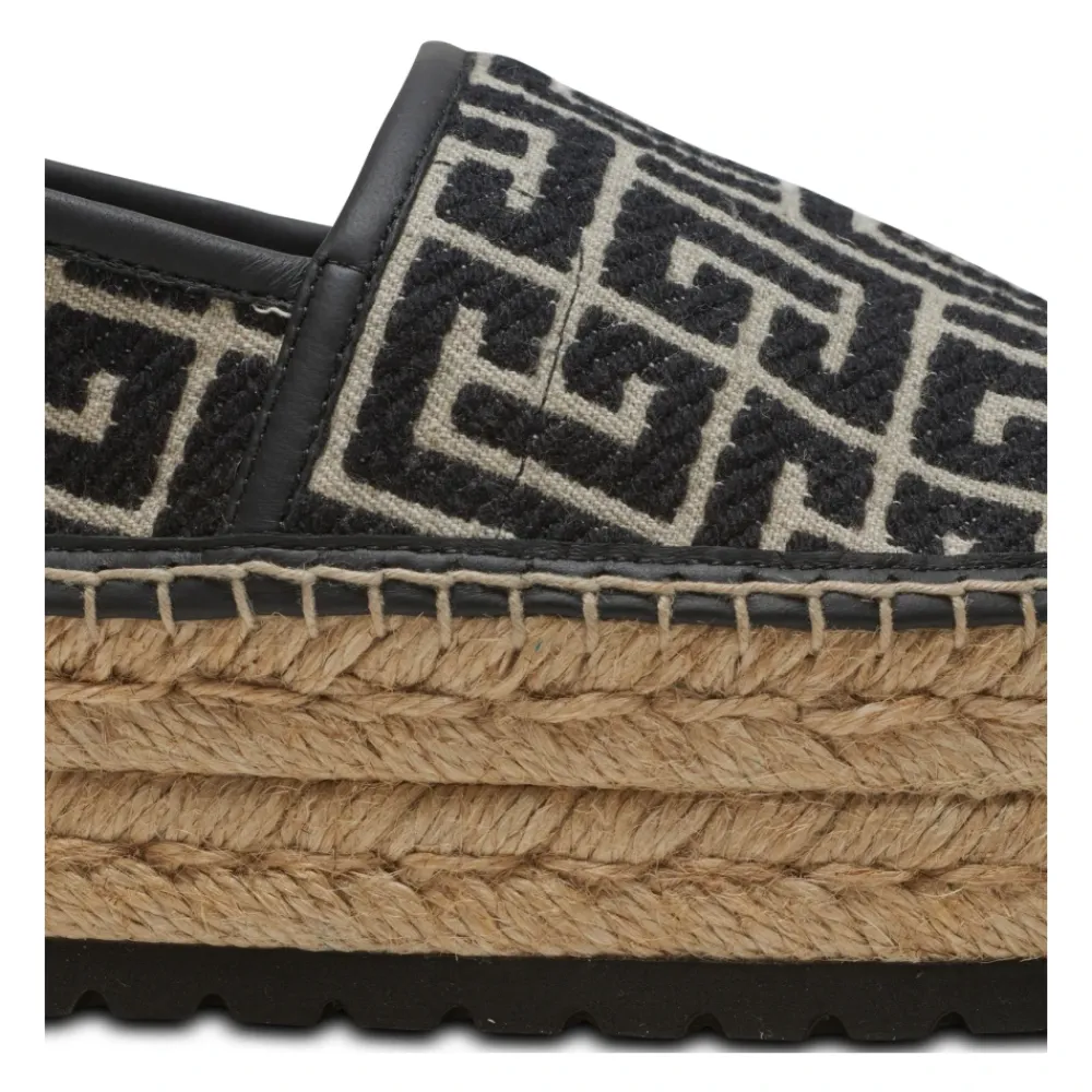 Heren Balmain Espadrilles^Alex espadrilles met jacquard monogram