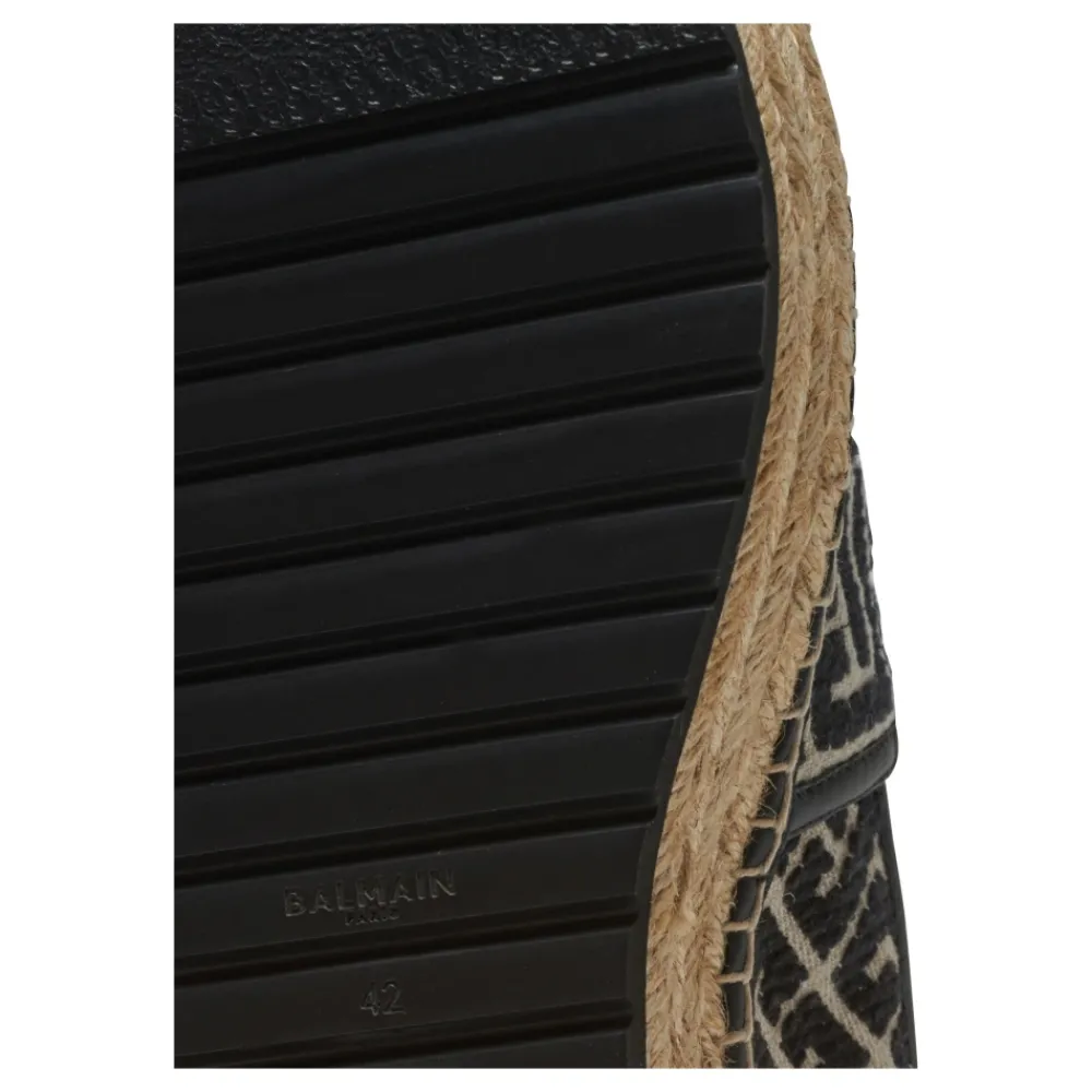 Heren Balmain Espadrilles^Alex espadrilles met jacquard monogram