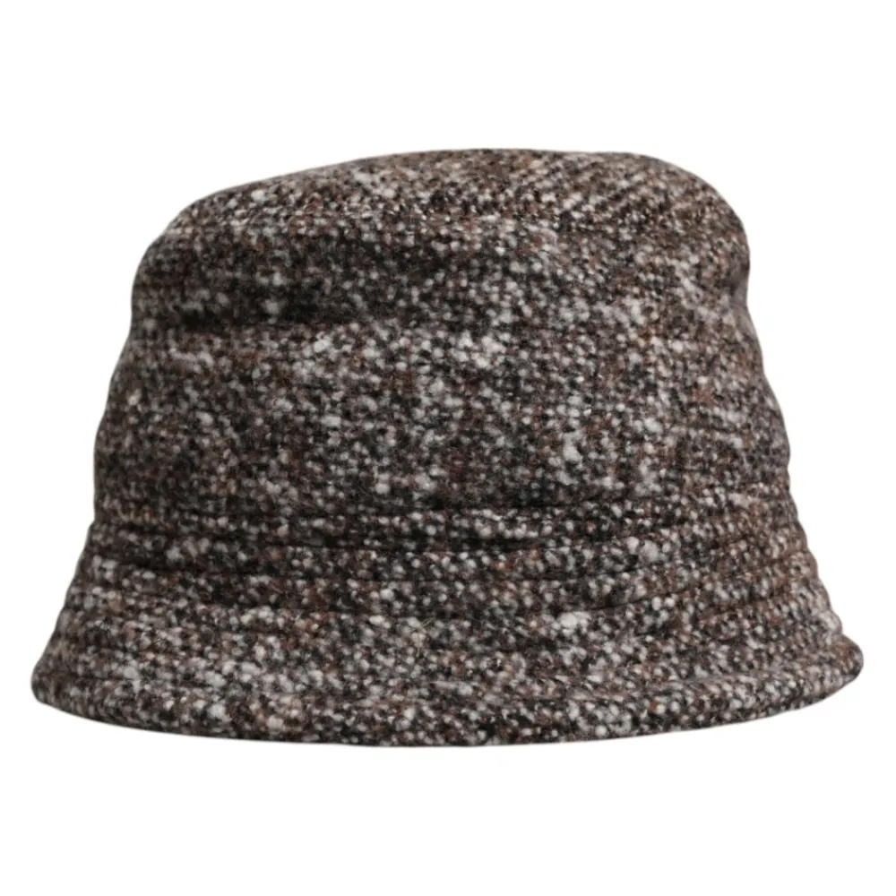 Heren Dolce & Gabbana Alpaca wollen bucket hat met patroon