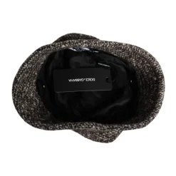 Heren Dolce & Gabbana Alpaca wollen bucket hat met patroon