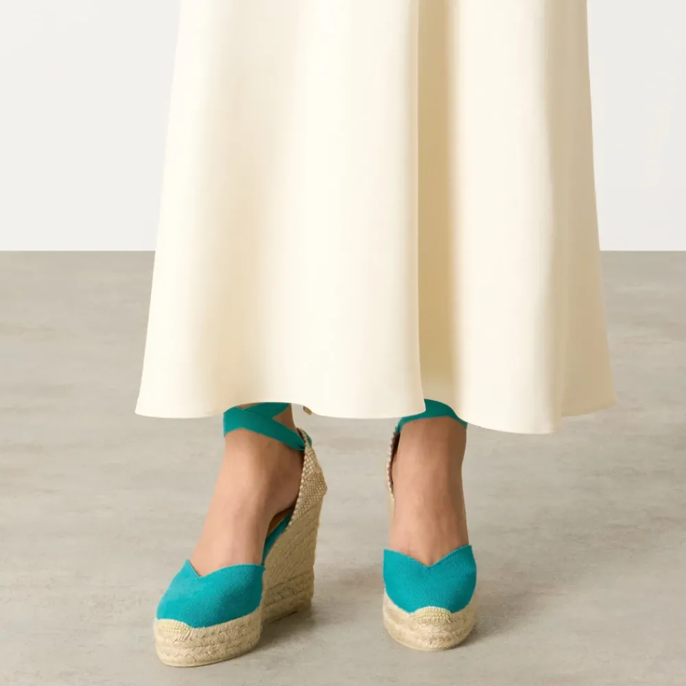 DAMES Castañer ALPARGATA MET 11 CM SLEEHAK