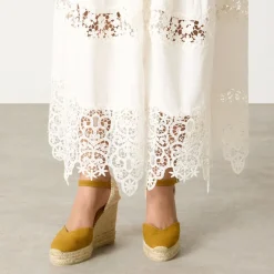 DAMES Castañer Sleehakken^ALPARGATA MET 11 CM WIG