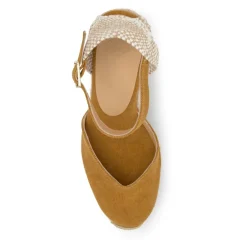 DAMES Castañer Sleehakken^ALPARGATA MET 11 CM WIG