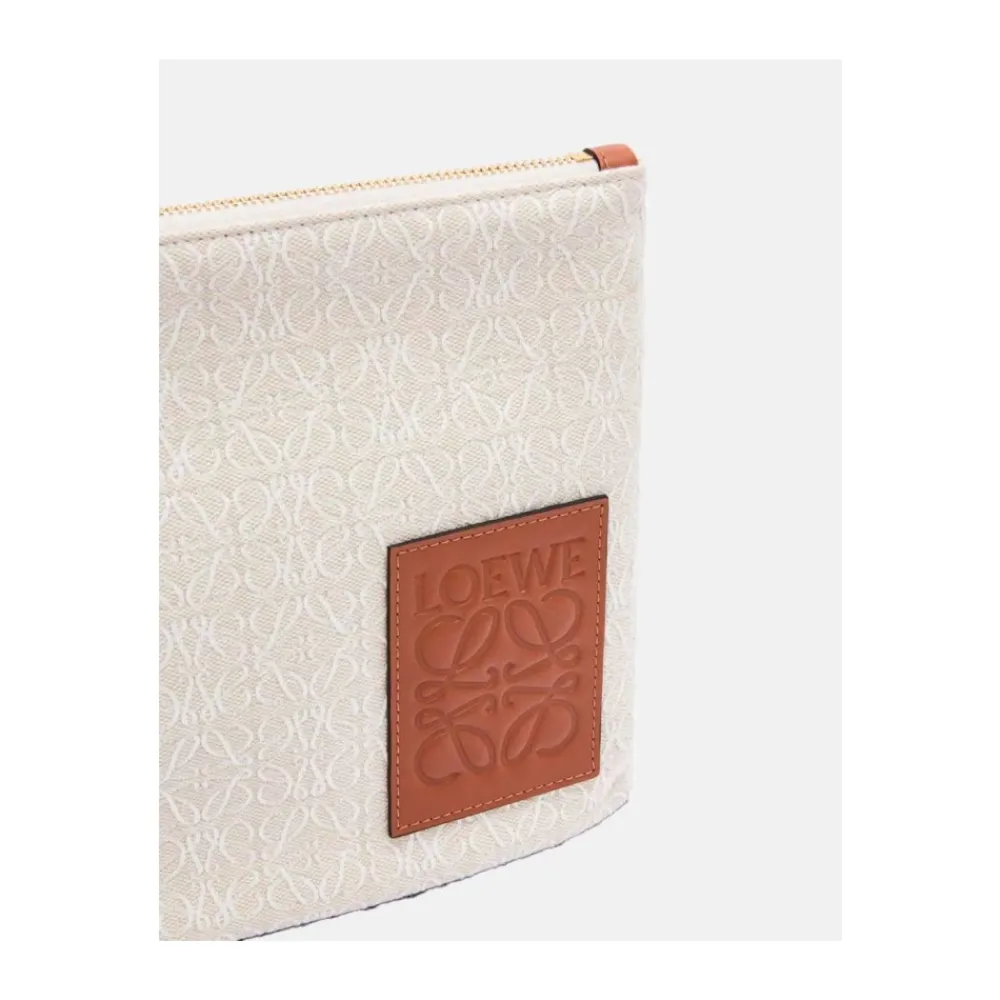 DAMES Loewe Anagram Jacquard Pouch Tas