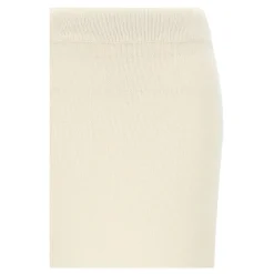 DAMES Twinset Angora Blend Gebreide Longuette Rok