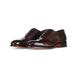 Heren Santoni Instappers & Slip Ons|Nette Schoenen^Antieke Leren Oxfords