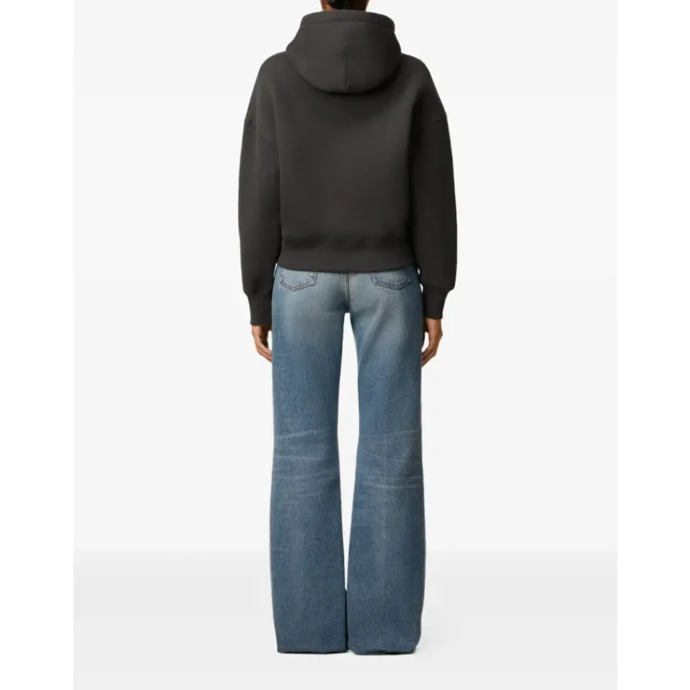 DAMES Ami Paris Antraciet Hoodie met voorzak