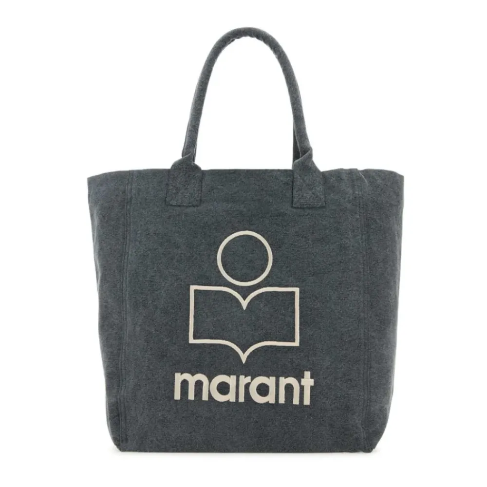 DAMES Isabel Marant Antracietgrijze Yenky Tote Tas