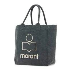 DAMES Isabel Marant Antracietgrijze Yenky Tote Tas
