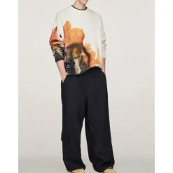 Heren Y-3 Truien & Vesten^AOP Knit Crew