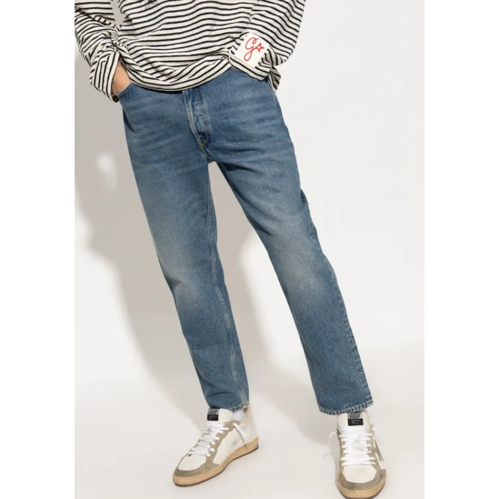 Heren Golden Goose Appliqued Jeans