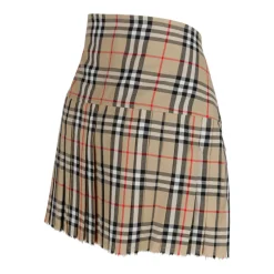 DAMES Burberry Rokken^Archive Mini Kilt