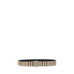 Heren Burberry Archivio Check Reversible Belt