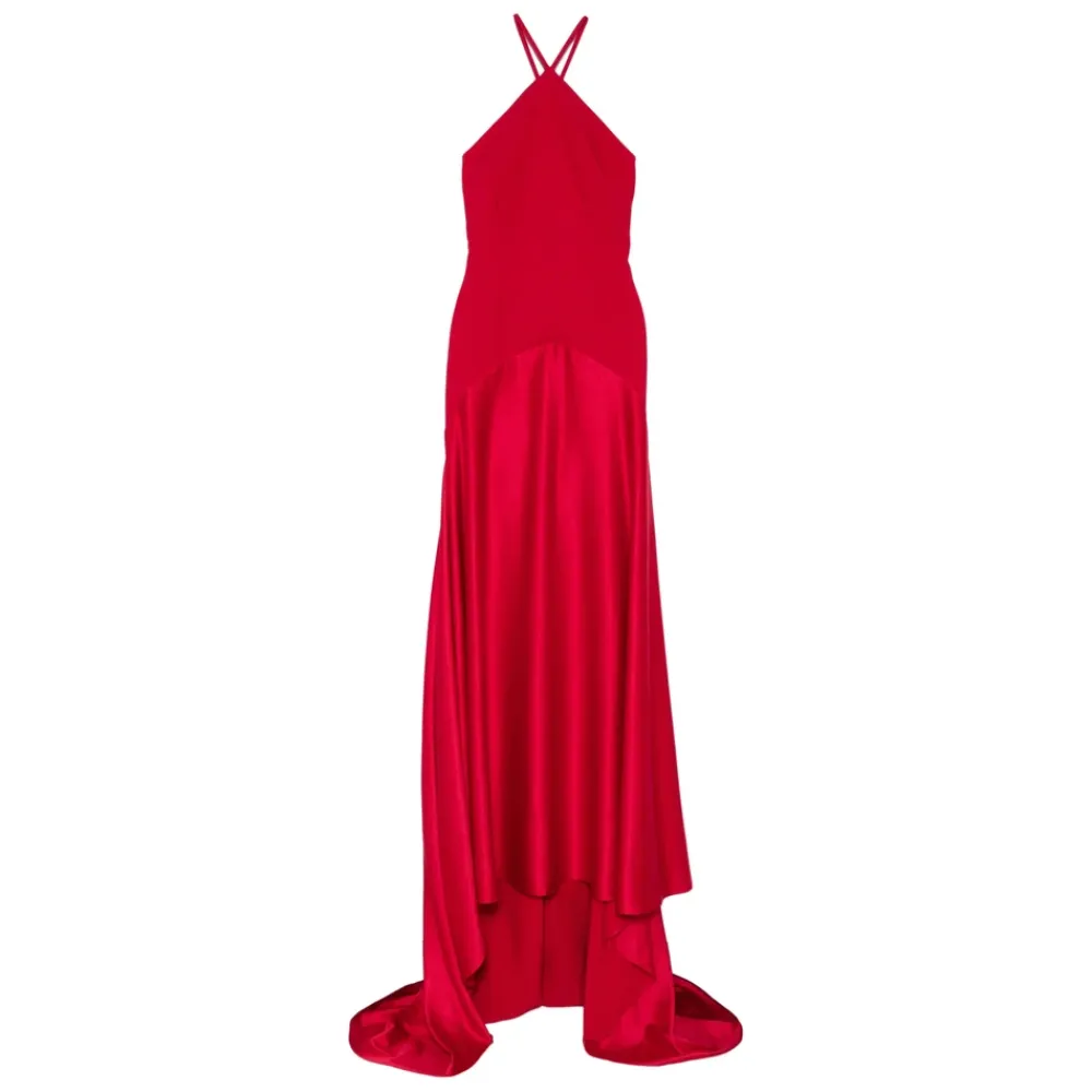 DAMES Solace London Asymmetric Halter Dress