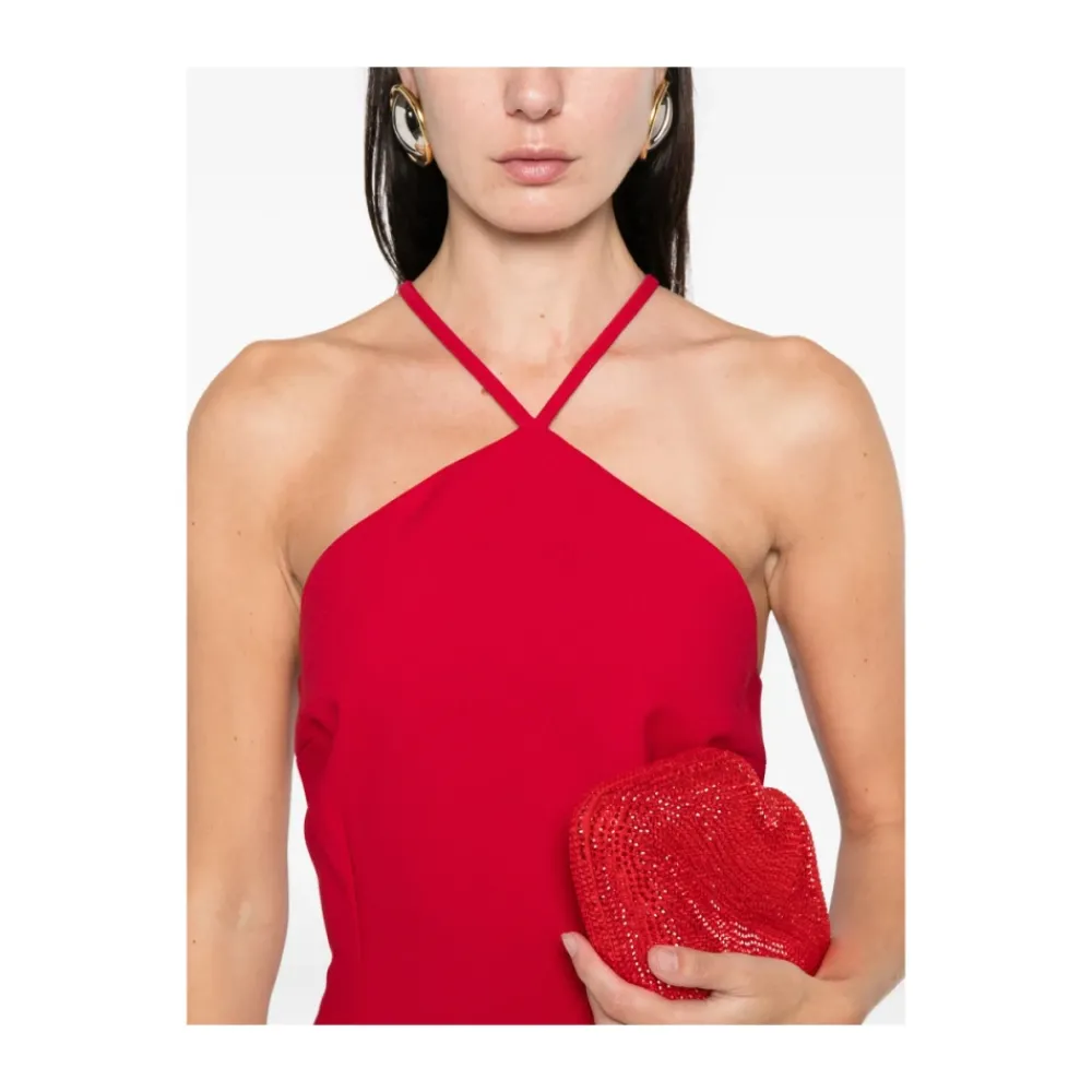 DAMES Solace London Asymmetric Halter Dress