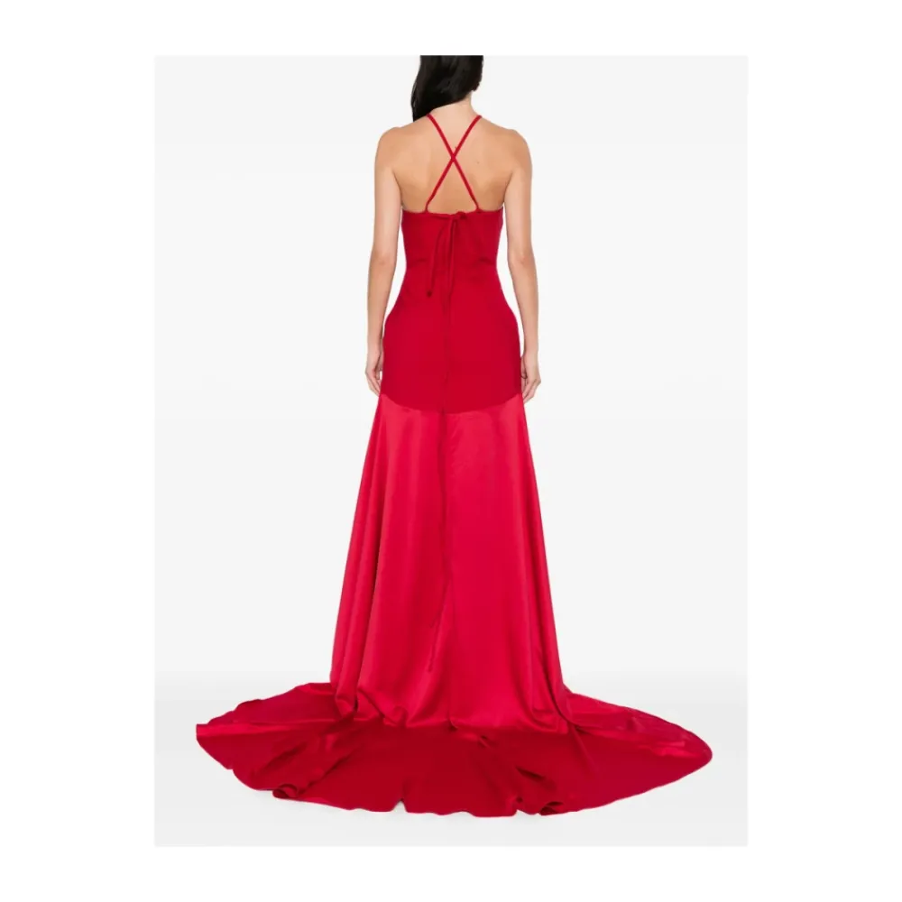 DAMES Solace London Asymmetric Halter Dress