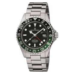 Heren Revue Thommen Automatisch Duiker GMT Horloge