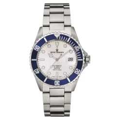 Heren Revue Thommen Horloges^Automatisch Duikhorloge Blauwe Lunette