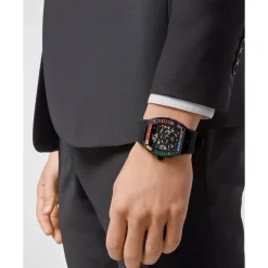 Heren Philipp Plein Horloges^Automatisch herenhorloge The $keleton Rainbow PWBAA0621