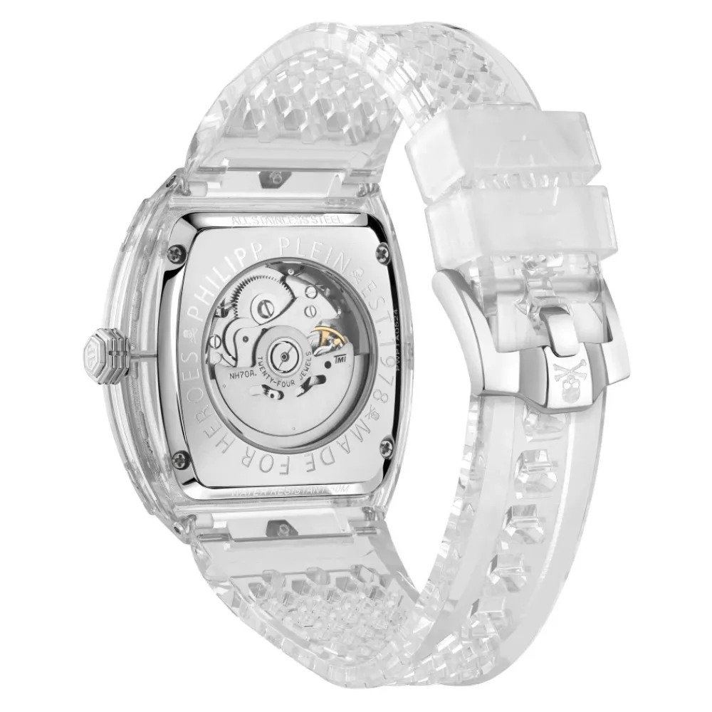 Heren Philipp Plein Automatisch herenhorloge The $keleton Crystal