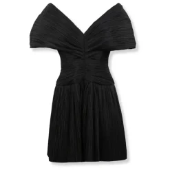 DAMES Simkhai Avarie Plissé Mini Jurk