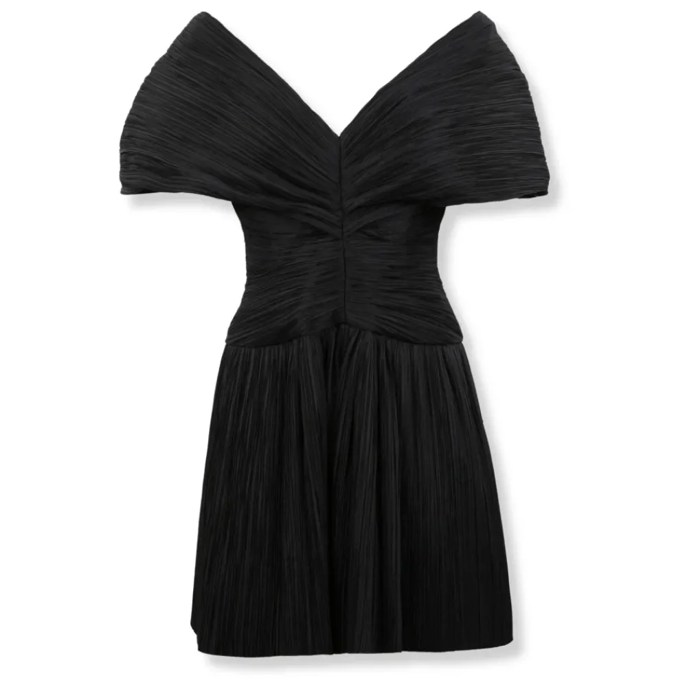 DAMES Simkhai Avarie Plissé Mini Jurk