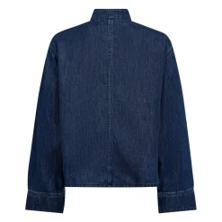 DAMES Co'Couture Blouses^AzminaCC Denim Placket Blouse