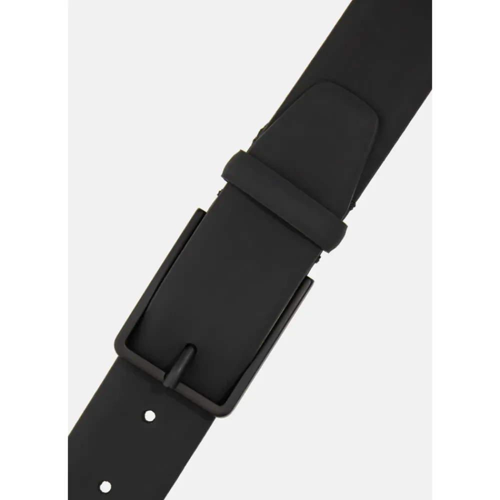 Heren Boggi Milano B Tech Rubberised Leather Belt