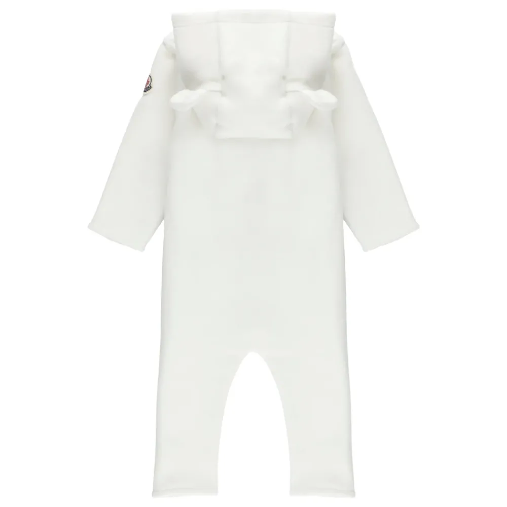 Moncler Baby capuchonjurk met logopatch