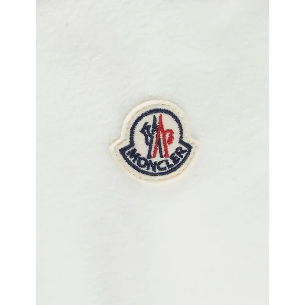 Moncler Baby capuchonjurk met logopatch