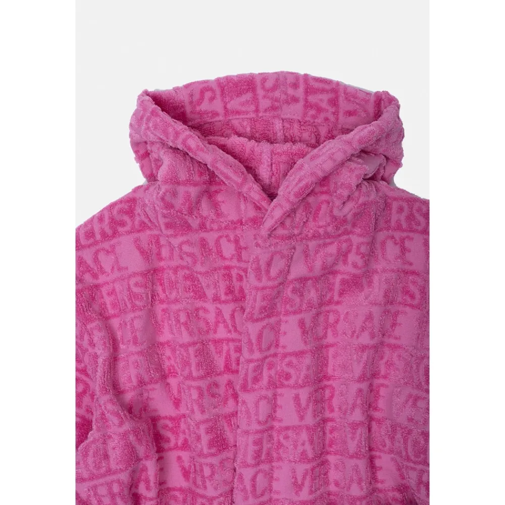 Versace Badjas met capuchon