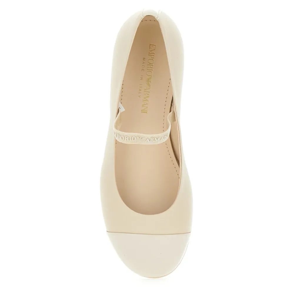 Emporio Armani Ballerina`s met logoband