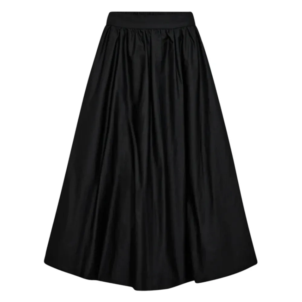 DAMES Copenhagen Muse Ballon Midi Rok met Zakken