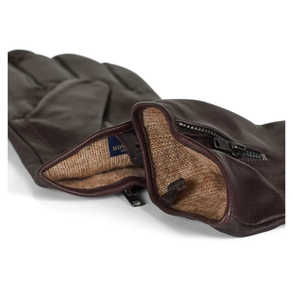 Heren Howard London Handschoenen^Barney Leren Handschoenen