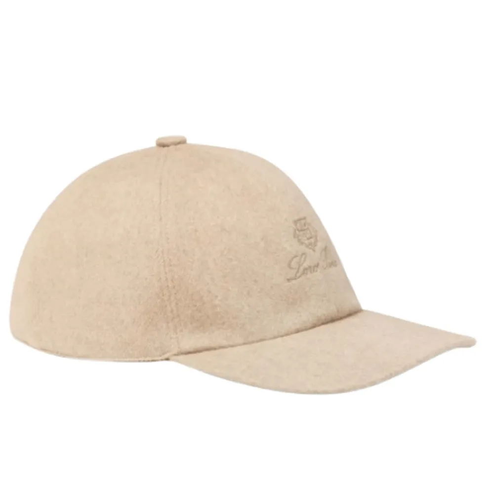 Heren Loro Piana Baseball Cap Cashmere - Storm System®
