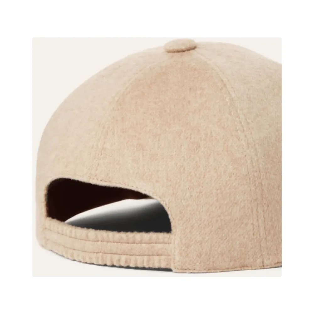 Heren Loro Piana Baseball Cap Cashmere - Storm System®