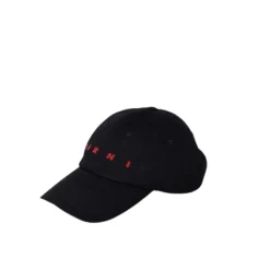 Heren Marni Baseball Cap met Geborduurd Logo