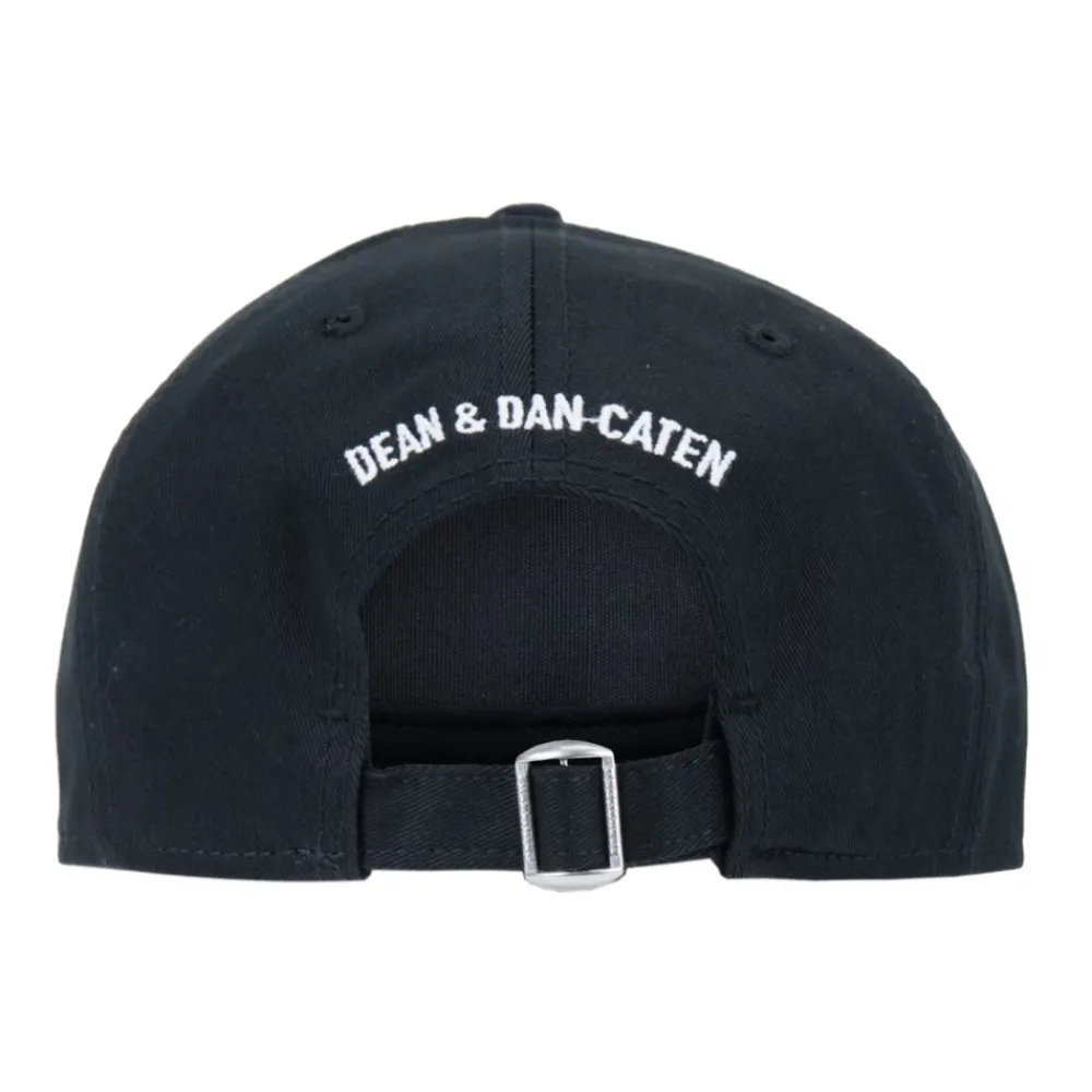 Heren Dsquared2 Petten^Baseball Cap met Gesp en Contrastprint