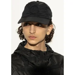 Heren Stone Island Baseballpet