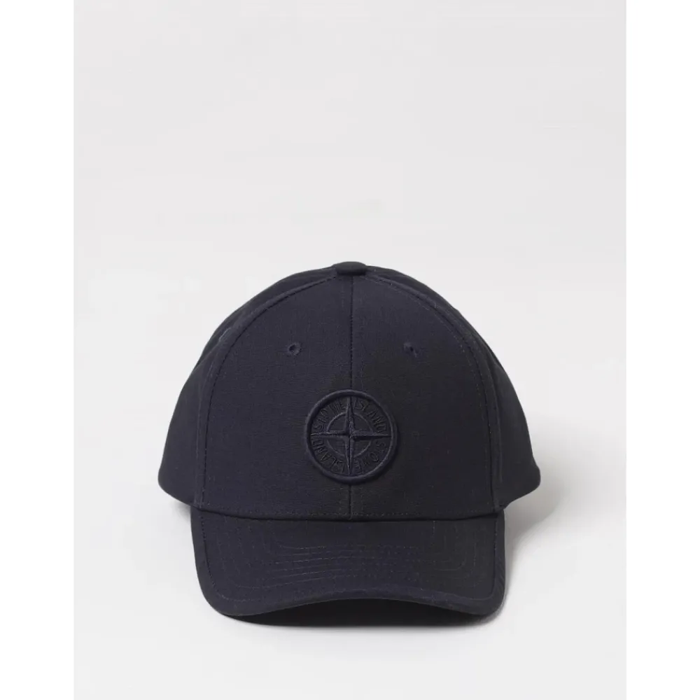 Stone Island Mutsen En Petten^Baseballpet met Geborduurd Logo