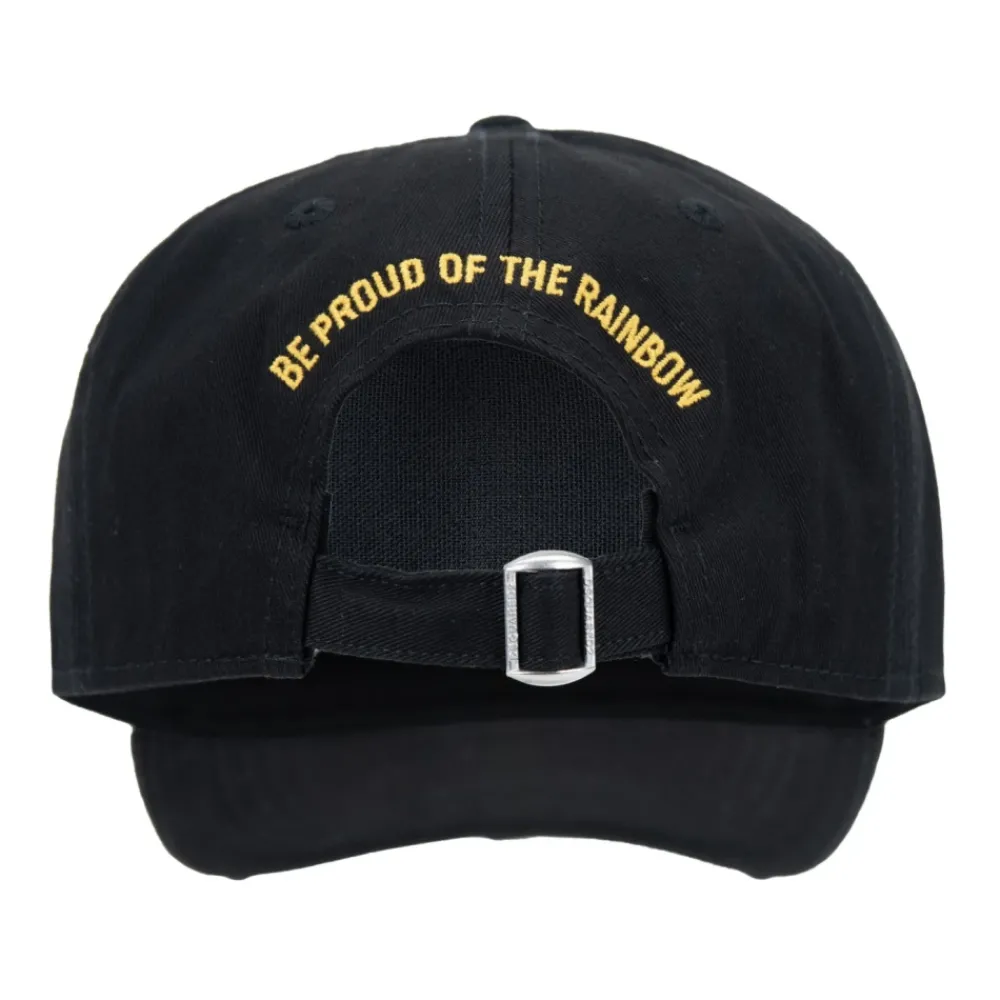 Heren Dsquared2 Petten^Baseballpet met reliëflogo