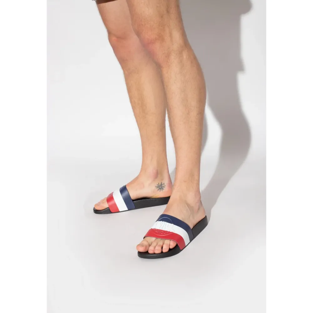 Heren Moncler Slippers^Basile Rubber Slippers