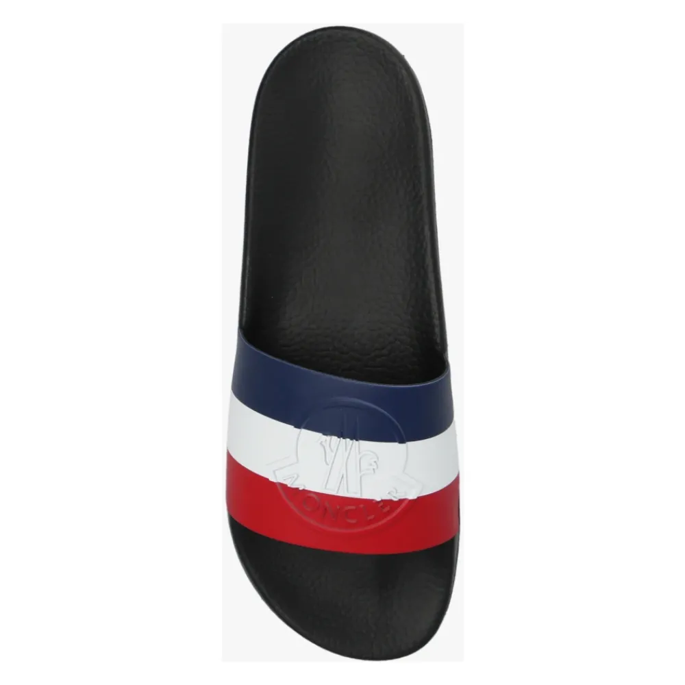Heren Moncler Slippers^Basile Rubber Slippers