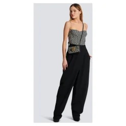 DAMES Balmain Heuptassen^B-Buzz mini monogram jacquard tas